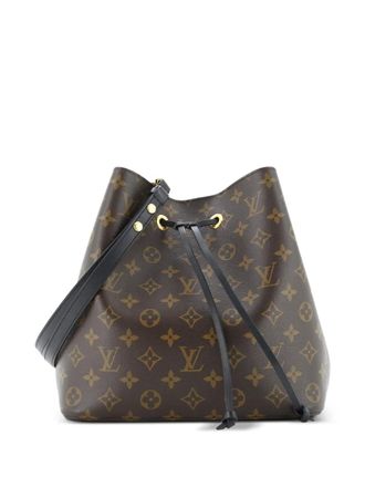 Louis Vuitton NeoNoe Handbag Monogram Canvas MM bucket bag - Nero