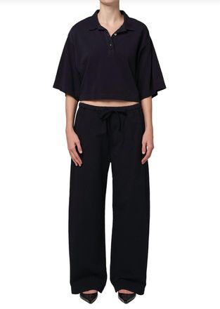 Citizens Of Humanity Aurora Pull-On Pants In Dark Navy