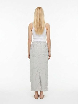 Dolce & Gabbana Polyamide Maxi Skirt - Gray