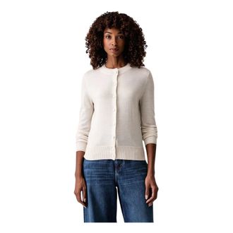Guess Priscilla Cardigan - Dames - Truien - Beige - Maat: XL Wol
