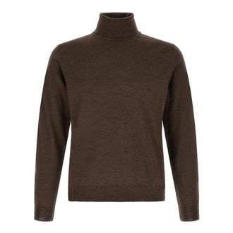 Zanone Truien & Vesten, Heren, Bruin, 4Xl, Wol, Coltrui