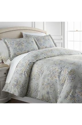 Southshore Fine Linens Vintage Garden Duvet Cover Set in Vintage Garden Sandy Grey at Nordstrom Rack, Size Twin/twin Xl