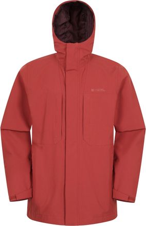 Mountain Warehouse Heren Ridge Waterdichte Jas (Roest)