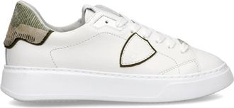 Philippe Model Sneakers Temple Tennis - Dames - Sneakers - Wit - 40 EU - Leer - Schoenen