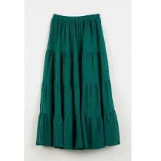 Twinset Donna, Gonne, Verde, M, new