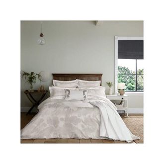 Sanderson Lotus Leaf Duvet Cover Double Ivory