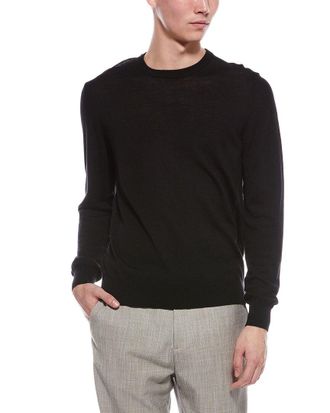 Bruno Magli Merino Wool Crewneck Sweater