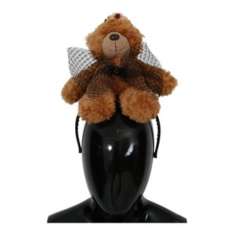 Dolce & Gabbana Hair Accessories, female, Multicolor, Size: ONE SIZE Stunning Crystal Crown Hair Band