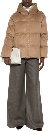 Max Mara Chaqueta Reversible Acolchada - Jackets - Mujer - Marr&oacute;n - 4XS