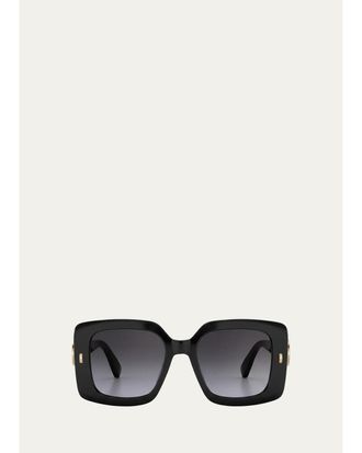 Dior Initials S2I 53MM Square Sunglasses