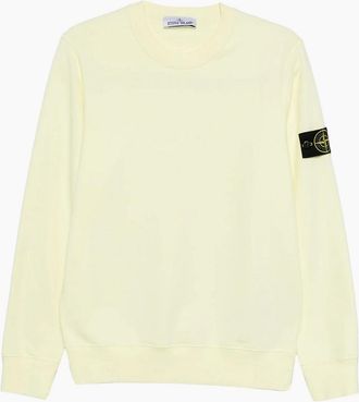 Stone Island Mens S0051 Compass Sweatshirt Yellow - Size: 42