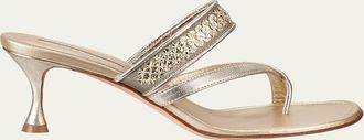 Manolo Blahnik Susa Slide Sandals