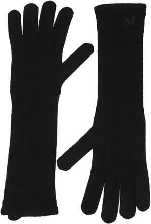 Max Mara Damess Kasjmier Handschoenen Zwart