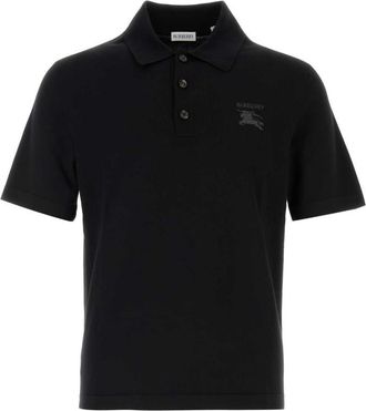 Burberry Black Short Sleeves Polo
