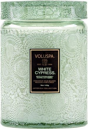 Voluspa Japonica White Cypress Large Jar Candle at Nordstrom