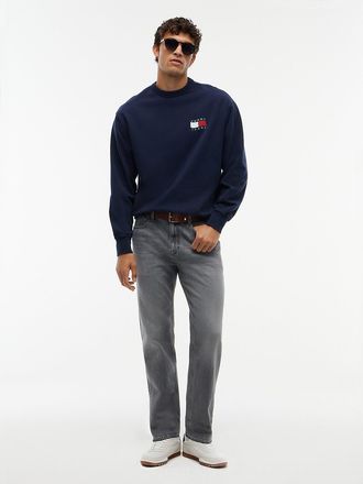 Tommy Hilfiger Mens Tommy Jeans Tapered Relaxed Jean - Grey - 30W x 34L