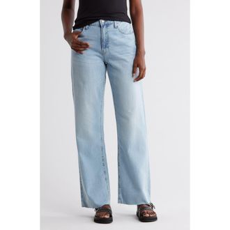 Lucky Brand High Waist Wide Leg Jeans in Lazy Chills - Dest at Nordstrom Rack, Size 30 X 31