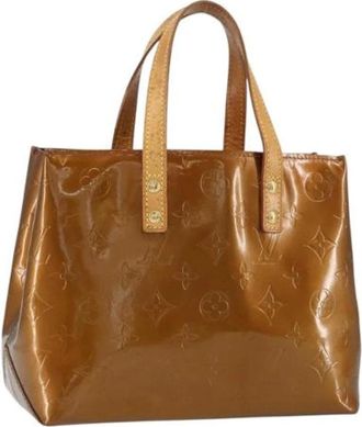 Louis Vuitton Pre-owned Handbags, female, Brown, Size: ONE SIZE Pre-owned Vintage Leather Handbag