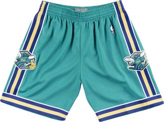 Mitchell & Ness Swingman New Orleans Hornets Road 2005-06 Shorts in Teal Men