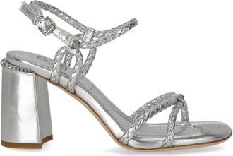 Ash SANDALO CON TACCO LOLA BIS ARGENTO ASH