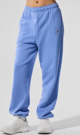 Alo | Accolade Sweatpant in Crystal Clear Blue, Size: Medium