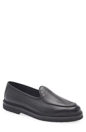 Jacques Solovi&egrave;re Alexis Loafer in Black at Nordstrom, Size 11.5Us