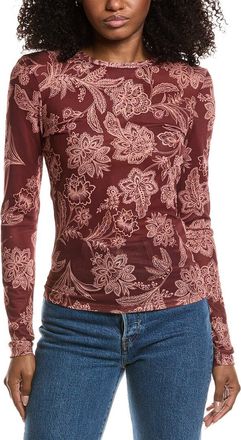 Avec Les Filles Printed Blouse