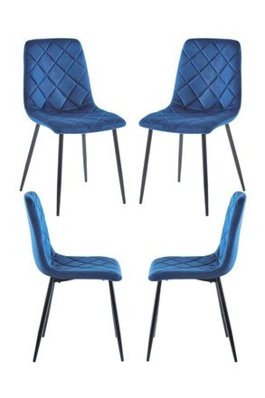 Regalos Miguel Packs Sillas Comedor - Pack 4 Sillas Drat - Azul