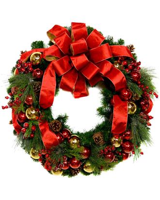 Creative Displays Inc. 32In Evergreen Wreath