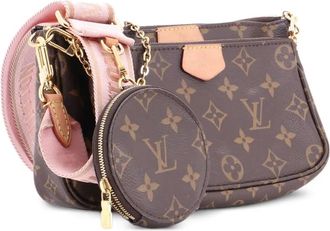 Louis Vuitton Multi Pochette Accessoires Monogram Canvas crossbody bag - Bruin