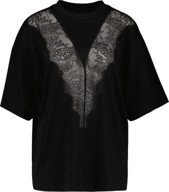 Anine Bing Jamila Top - Heren - Tops - Zwart - Maat: XS Katoen