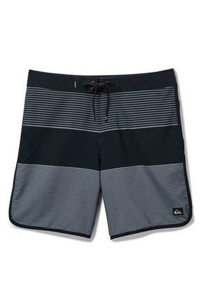 Quiksilver Surfsilk Tijuana Board Shorts in Black at Nordstrom Rack, Size 38