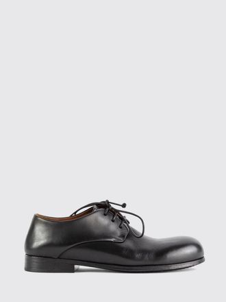 Mars&egrave;ll Scarpe derby in pelle liscia con punta tonda e suola in cuoio