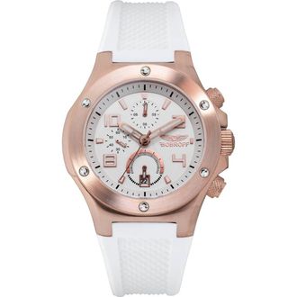 Bobroff BF1002M25 43mm Quartz Watch in White