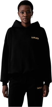 La Mania Hugh Hoodie - Dames - Hoodies - Zwart - M - Katoen - Hoodies & sweatvesten
