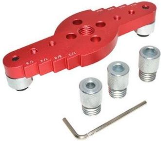 OEM Gu&iacute;a De Perforaci&oacute;n De Madera 2 En 1, Plantilla De Perforaci&oacute;n Vertical Para Espigas, Localizador De Agujeros De Madera Con Anillo De Perforaci&oacute;n, Gu&iacute;