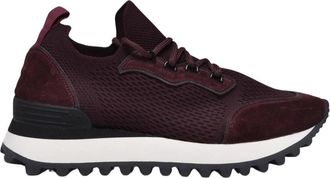 Eleventy Su&egrave;de & Stretch Sneaker - Dames - Sneakers - Paars - 38 EU - Su&egrave;de - Schoenen