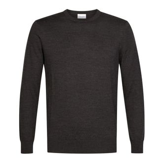 Profuomo Merino Girocollo - - Knitwear - Uomo - Marrone - L