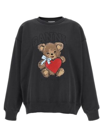 Ganni Ganni Organic Cotton Womens Sweatshirt