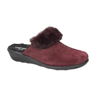 Josef Seibel Avignon 306 - Dames - Pantoffels - Paars - 41 EU - Wol - Schoenen