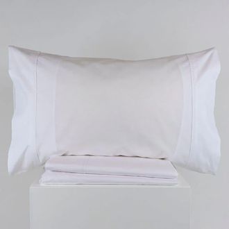 Casa da Laura S&aacute;banas 100% algod&oacute;n 180 hilos vibo blanco cama 180 2 almohadas 50 x