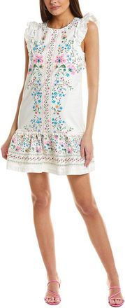 CeCe by Cynthia Steffe Cece Ruffle Flounce Mini Dress