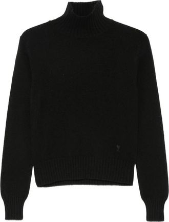 Ami Ami De Coeur Roll-neck Sweater