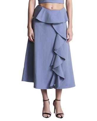Bcbgmaxazria Bcbgmaxazria Cascade Midi Skirt