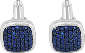 Effy 925 Sterling Silver Sapphire Cuff Link at Nordstrom