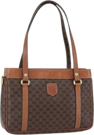 Celine Pre-owned Shoulder Bags, female, Brown, Size: ONE SIZE Pre-owned Vintage Shoulder Bag