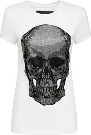 Philipp Plein T-Shirt Ronde Hals Skull