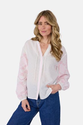 Lieblingsstück Schlupfbluse »ElcinL« aus reiner Baumwolle