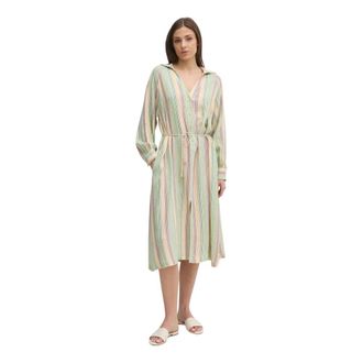 La Petite Francaise Riva Shirt Dress - Dames - Shirt Kleedjes - Veelkleurig - S - Linnen - Kleedjes
