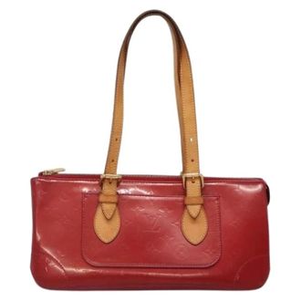 Louis Vuitton Pre-owned Shoulder Bags, female, Red, Size: ONE SIZE Pre-owned Rosewood avenue handbag